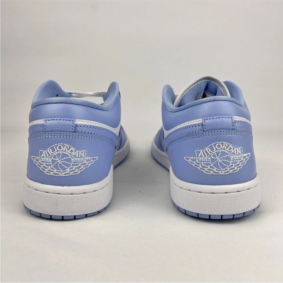 Nike Air Jordan 1 Low White Aluminum DC0774-142 Men’s Size 9.5 / Women’s 11 - Picture 2 of 6